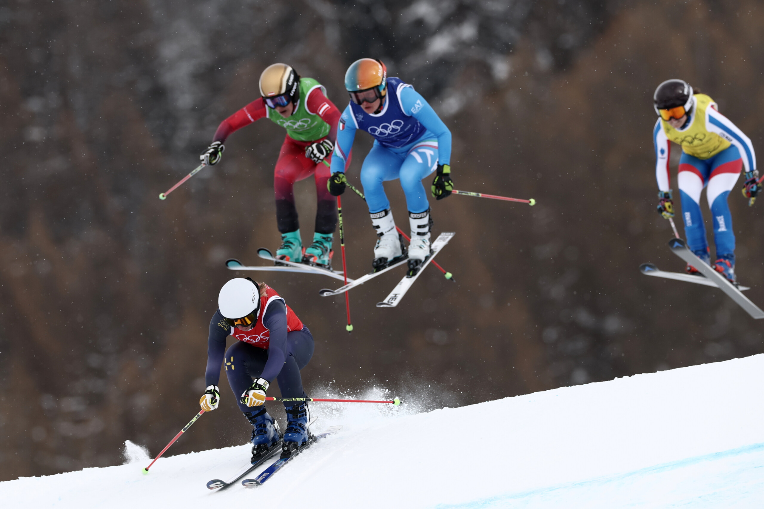 milan cortina freestyle galli eliminee de la finale en ski cross scaled