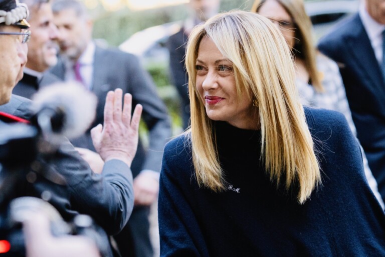 sanremo meloni ma presence est inventee inutile den faire une polemique politique