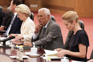 iran lundi costa von der leyen kallas en visioconference avec les dirigeants du moyen orient