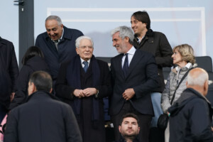 mattarella au stade pour le match palerme avellino