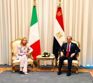 iran meloni sentretient avec al sissi soutien au processus de negociation