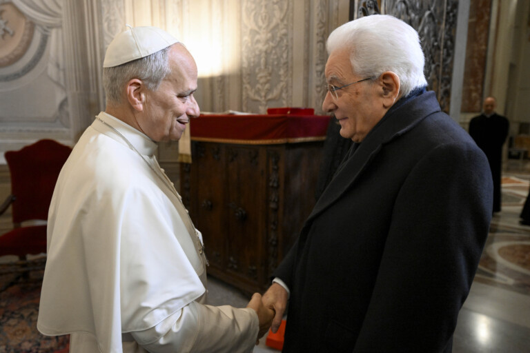 le pape leon xiv telegramme adresse a mattarella en afrique impatient de rencontrer mes freres dans la foi