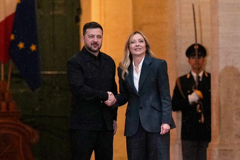 ukraine meloni avec zelensky je vise les prochaines etapes pour mettre fin a la guerre