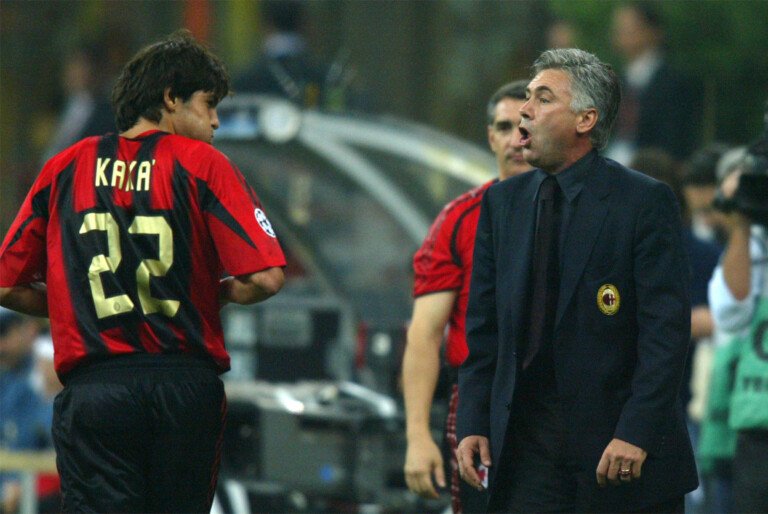 football milan ancelotti gullit et kaka intronises au hall of fame du club
