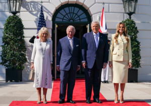 usa gb honores militaires a la maison blanche pour carlo et camilla