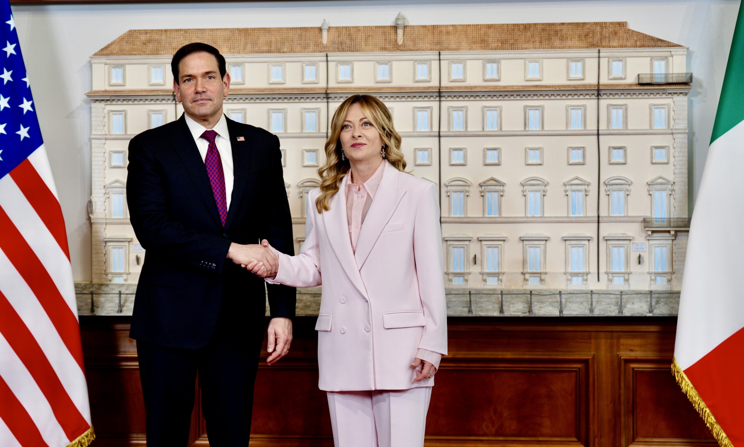 italie etats unis meloni avec rubio un dialogue franc entre allies qui defendent leurs interets scaled