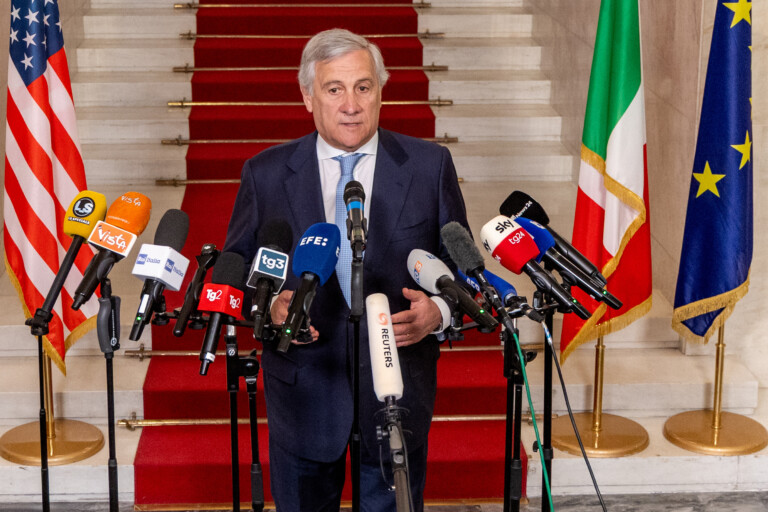iran tajani des dragueurs de mines italiens a ormuz pour garantir la liberte de navigation