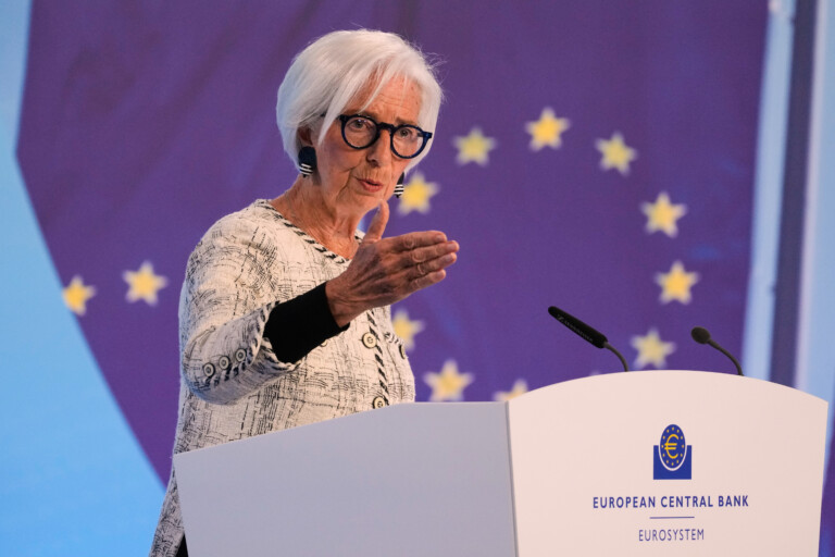 bce christine lagarde ne donne aucune indication sur la decision concernant les taux notre approche reste fondee sur les donnees