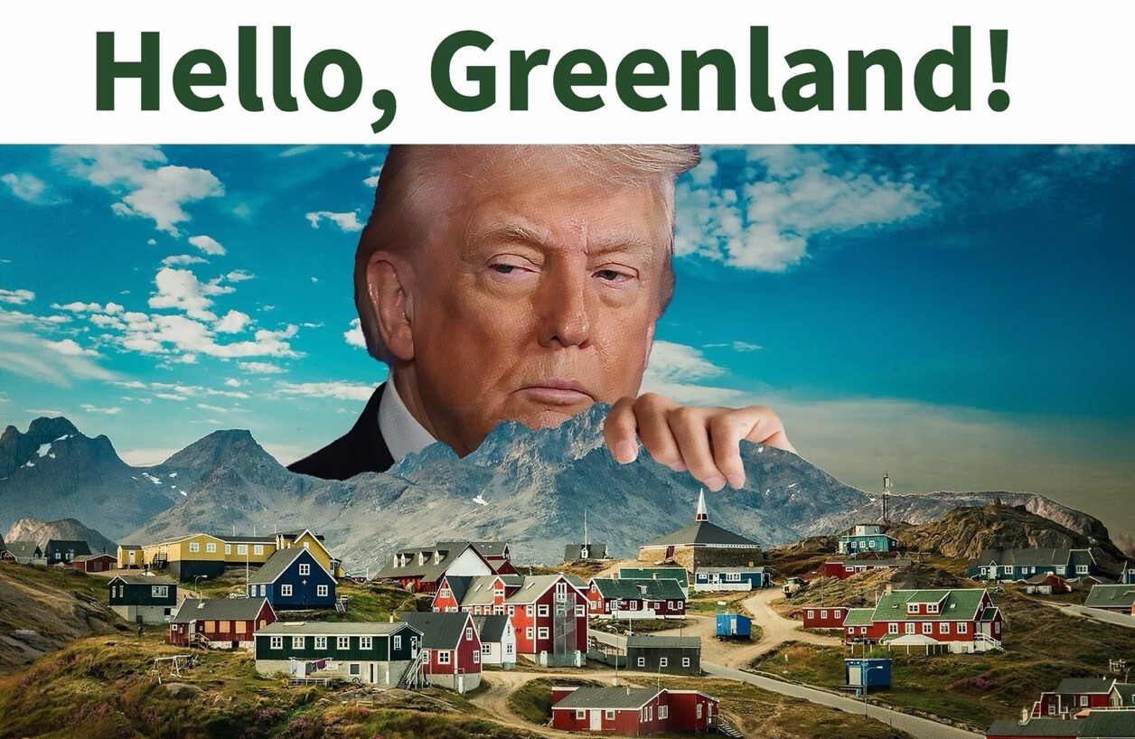 « Bonjour le Groenland », Trump publie une image créée par l'IA 1 bonjour le groenland trump publie une image creee par lia