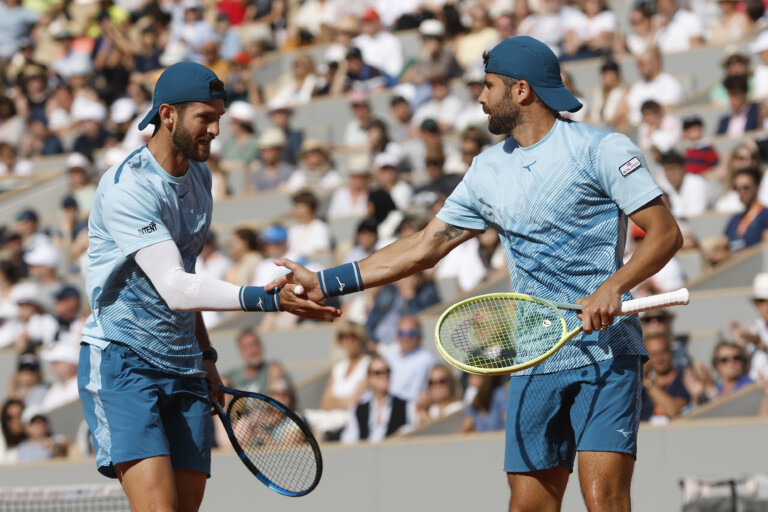 roland garros bolelli et vavassori simposent pour leur premier match