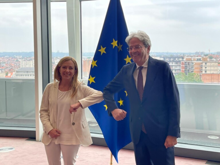 ue gentiloni lattaque de meloni est ridicule il ne suffit pas de fustiger la bureaucratie