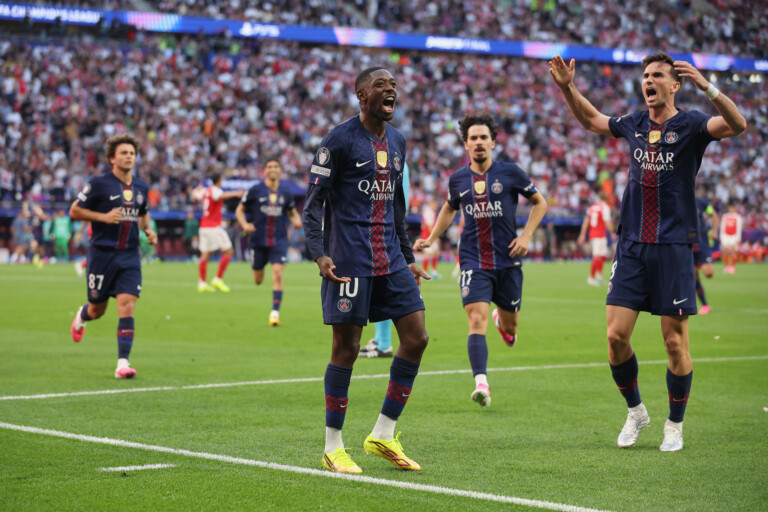 ligue des champions psg arsenal 1 1 on passe aux prolongations