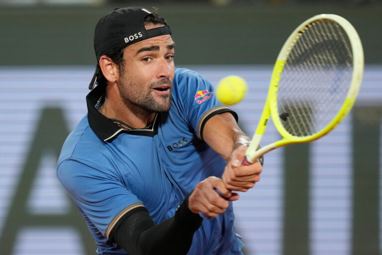 tennis berrettini nest pas blesse mon objectif cest desormais wimbledon