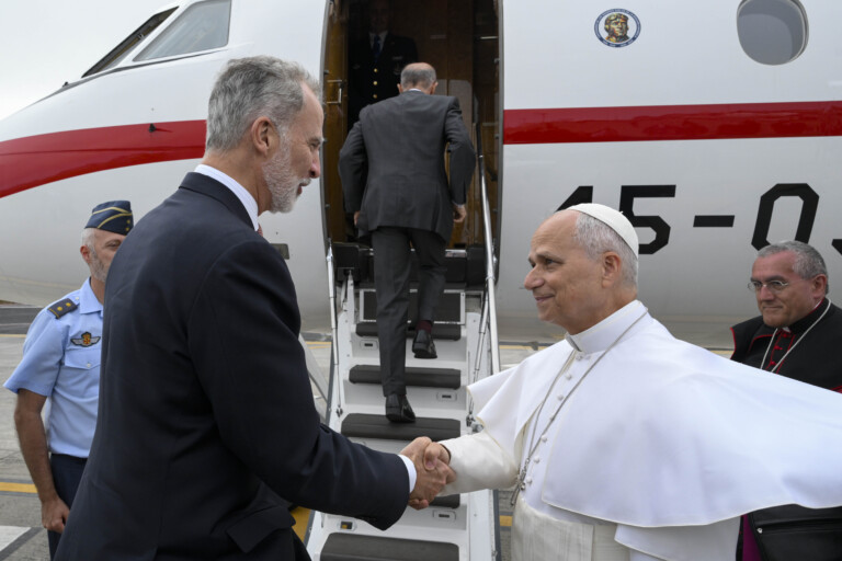 espagne telegramme du pape au roi felipe reconnaissant pour laccueil et lhospitalite