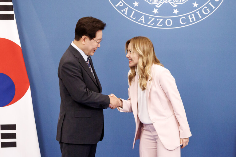 iran meloni recoit lee consensus sur les efforts visant a rouvrir le detroit dormuz